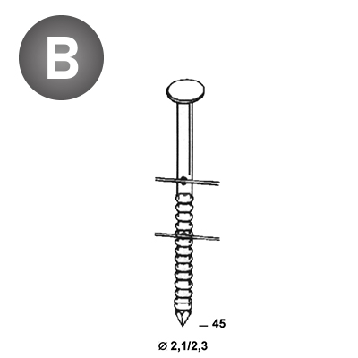 Coils 21/23x45 Rille