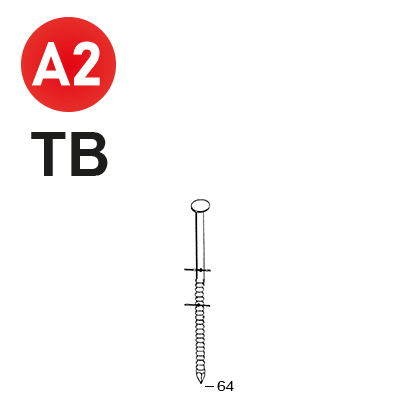 Coils 25/27x64 Rille INOX LK