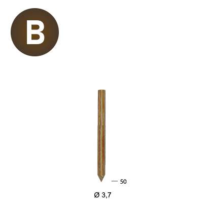 Lignoloc 3,7 x 50 Holz