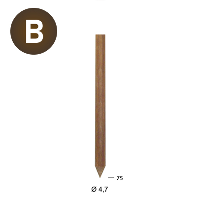 LignoLoc 47 x 75 Holz