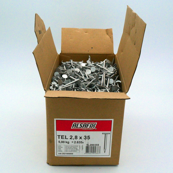 TEL Glatt FZN 2,8x35 - 5 kg