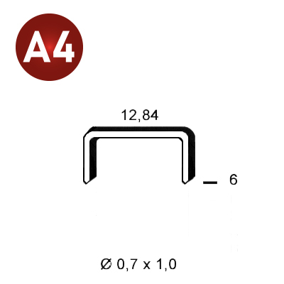 Klammer A-06 INOX A4 (316)