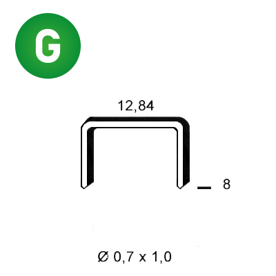 Klammer A-08 verzinkt