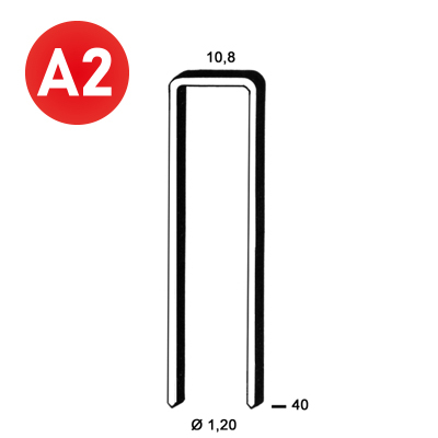 Klammer GB-40 INOX