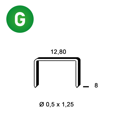 Klammer P-08 verzinkt