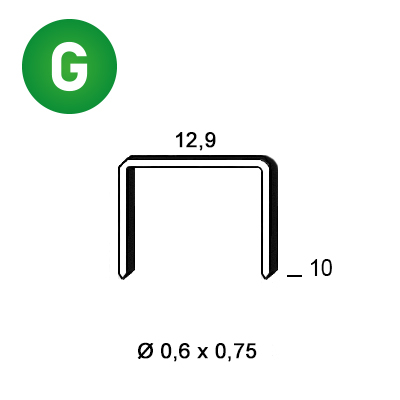 Klammern PM-10 galva