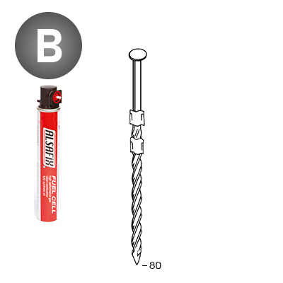 Pack 20° 3,1x80 Schraubt - 220