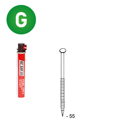 Pack 34° 2,8x55 Rille verzinkt