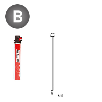 Pack 34° 2,8x63 Glatt - 2200 N