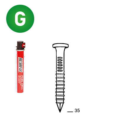 Pack 34° 40x35 Rille verzinkt 