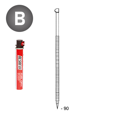 Pack D34 3,1 x 90 Rille