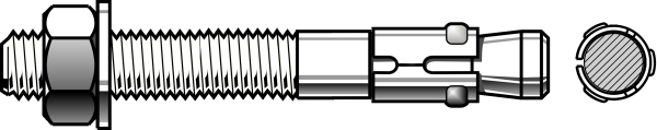 T-ETA1 8-65 inox A4 - 10 stk