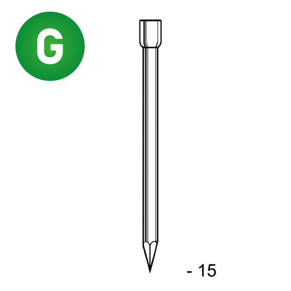 TH verzinkt 1,0x15 mm - 1 kg