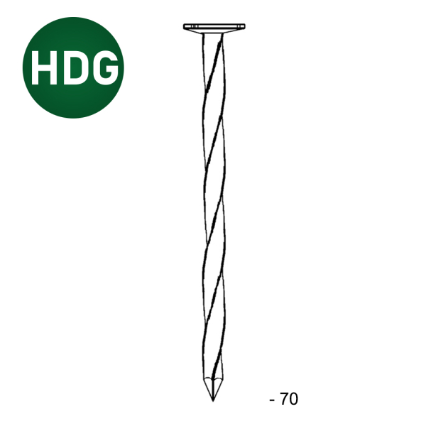 TP CT FZN 3,1x70 - 5 kg