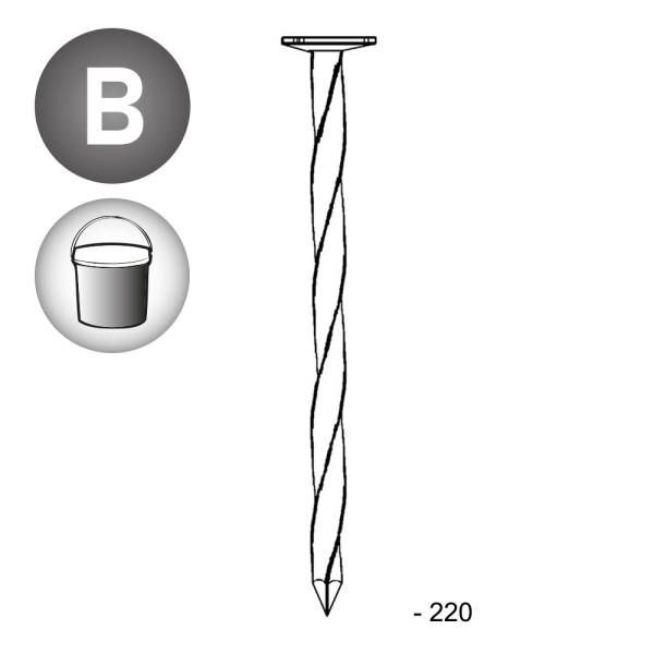 Seau 5 kg - TP 6,5x220 CT