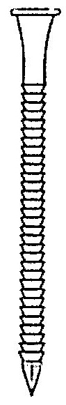 Pointes d`ancrage electro-galvanisée 12 µm