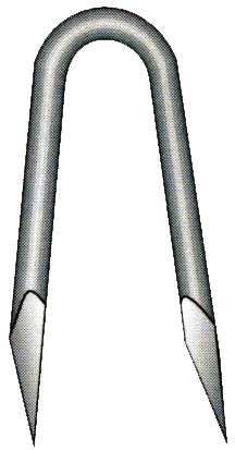 Crampillons galva à chaud 50 µm