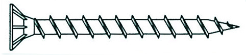 Vis à bois - version galvanisée