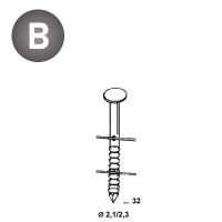 Coils 21/23x32 Rille