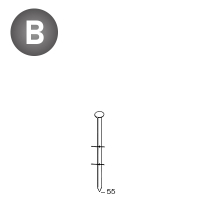 Coils 23x55 Glatt