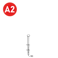 Coils 25/27x50 Rille INOX