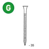 Ankernâgelverzinkt 4x35-1kg