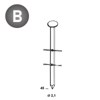 Coils BO 21x45 Glatt