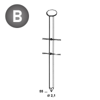 Coils BO 21x55 Glatt