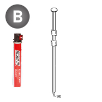 Pack 20° 3,1x90 Glatt - 2200 N