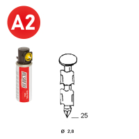 Packs JDB 25° 28x25 Rille INOX