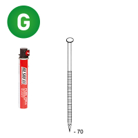 Pack 34° 2,8x70 Rille verzinkt